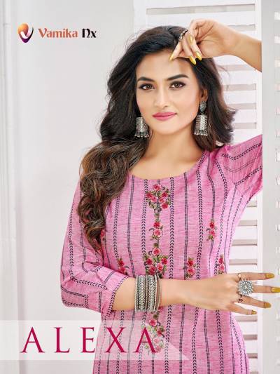 Alexa By Vamika Cotton Dailywear Kurti Collection